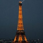 Night Tours - Lighted Eiffel Tower at Nighttime