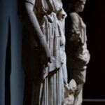 Art Exhibitions - a historical statue dating back to the Roman period