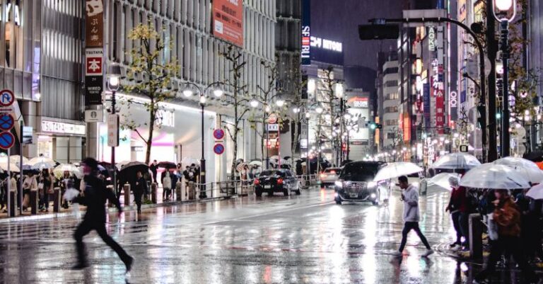 Shibuya Crossing - People Walking on the Street