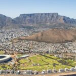 City Beaches - Aerial Shot of Cape Town South Africa