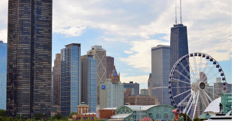 Waterfront Parks - Chicago Cityscape