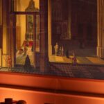 Art Biennales - A picture of a painting on a wall in a room